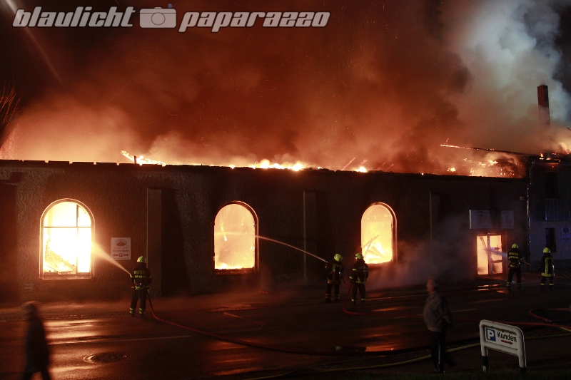 Grossbrand in Friedersdorf