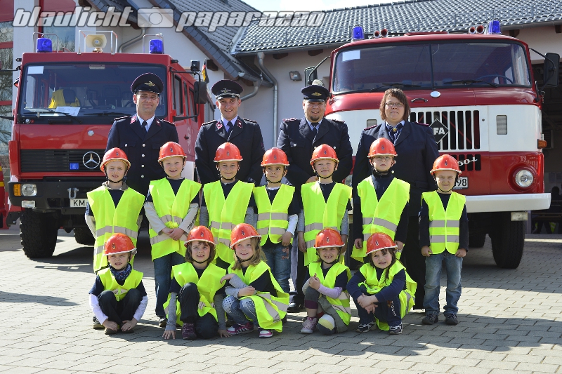 Kinderfeuerwehr in Lichtenberg wird 5 Jahre