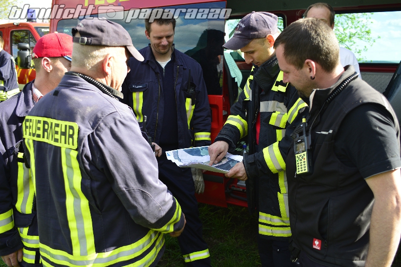 Feuerwehr sucht nach Gisela Schmidt
