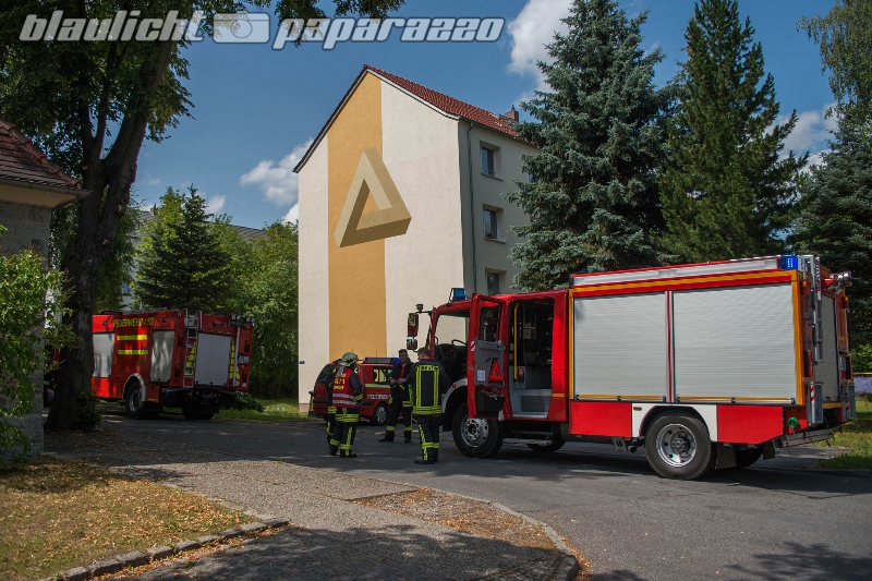 Kinderwagen brennt in Wohnhaus