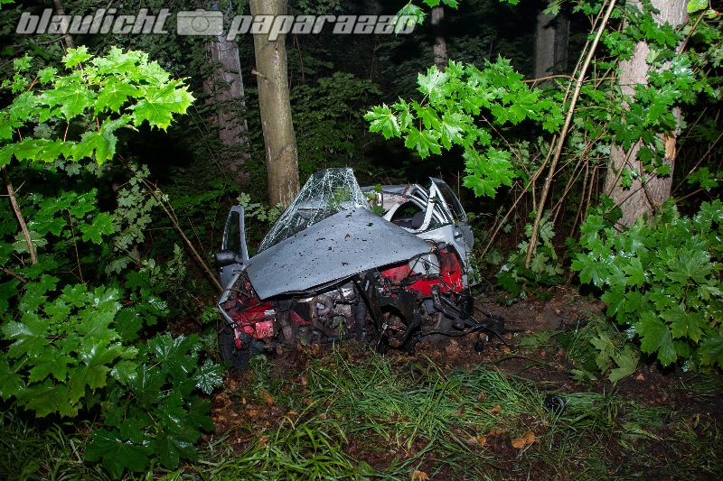 Unfall bei Wehrsdorf