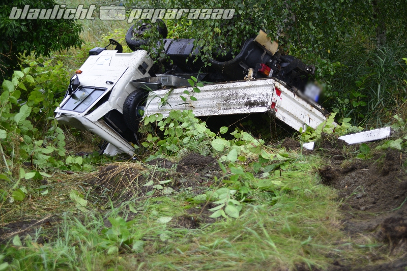 Schwerer Unfall mit Multicar