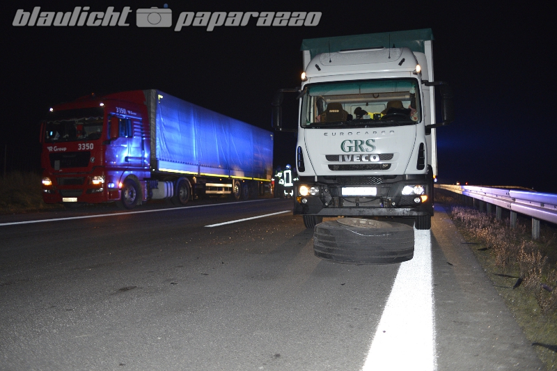 Unfall auf der A4 bei Pulsnitz