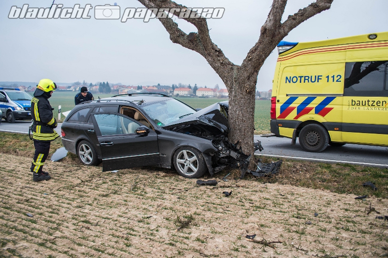 Schwerer Unfall bei Größröhrsdorf