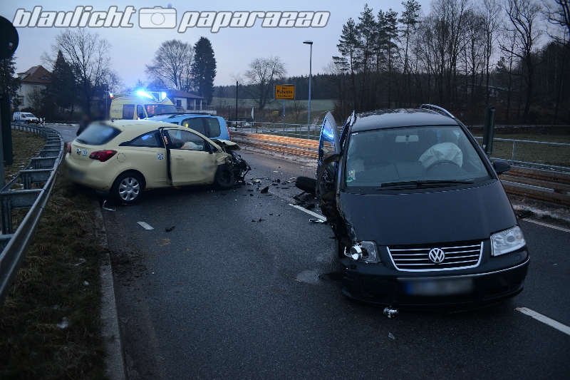 Glätte-Unfall in Pulsnitz