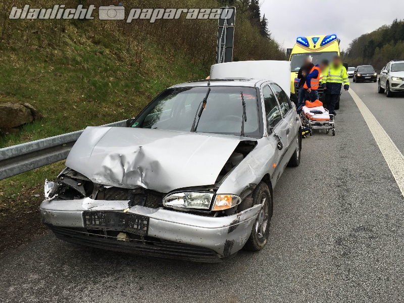 Unfall auf der A4 bei Burkau